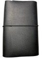 A6 Trifold Leather Journal – Black