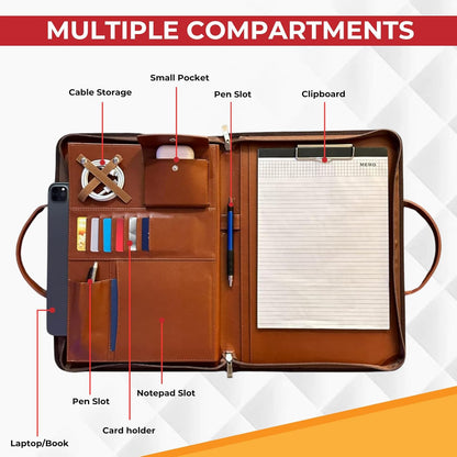 Leather Portfolio (PU Leather)