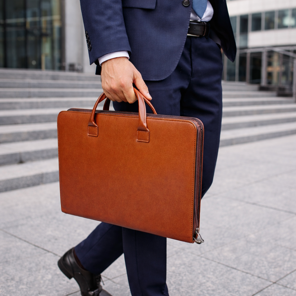 Leather Portfolio (PU Leather)