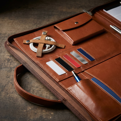 Leather Portfolio (PU Leather)