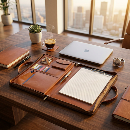 Leather Portfolio (PU Leather)